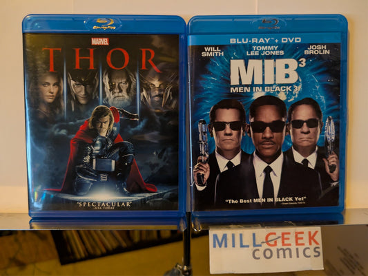 Thor / Men In Black 3, 2 Movie Set (Blu-Ray) -JD