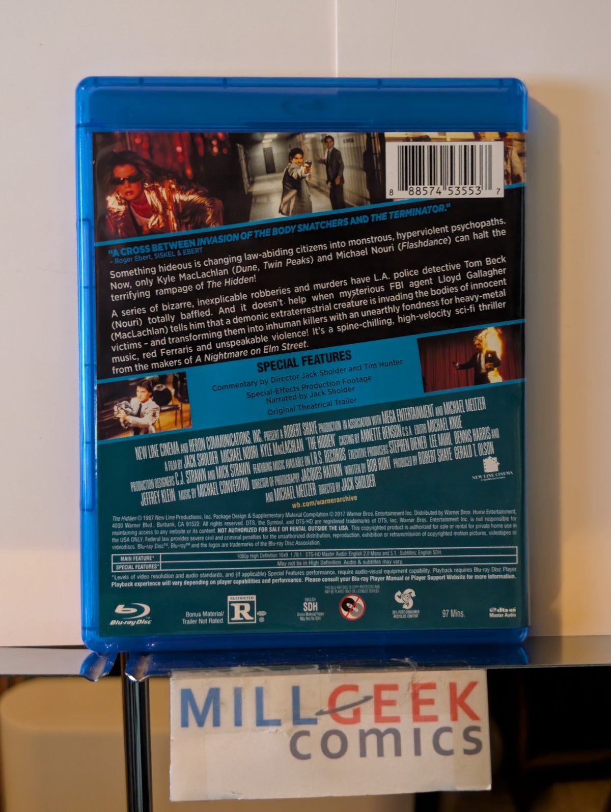 The Hidden - Kyle MacLachlan (Blu-ray 1987) -JD