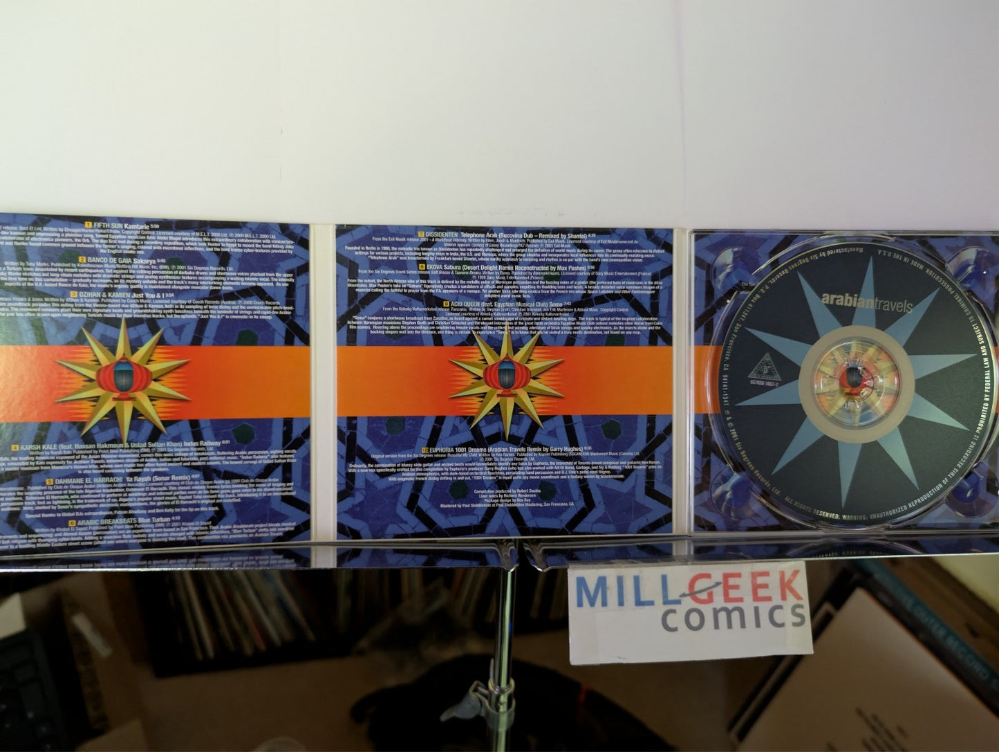 Arabian Travels 1 & 2, A Six Degrees Collection, 2 CD Lot -JD