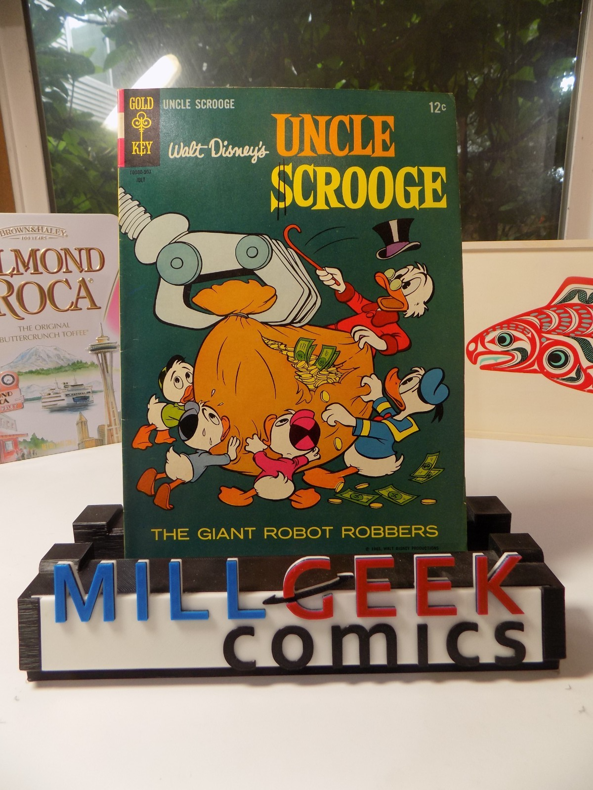 Walt Disney's Uncle Scrooge #58 Gold Key Comic July 1965 Very Fine-