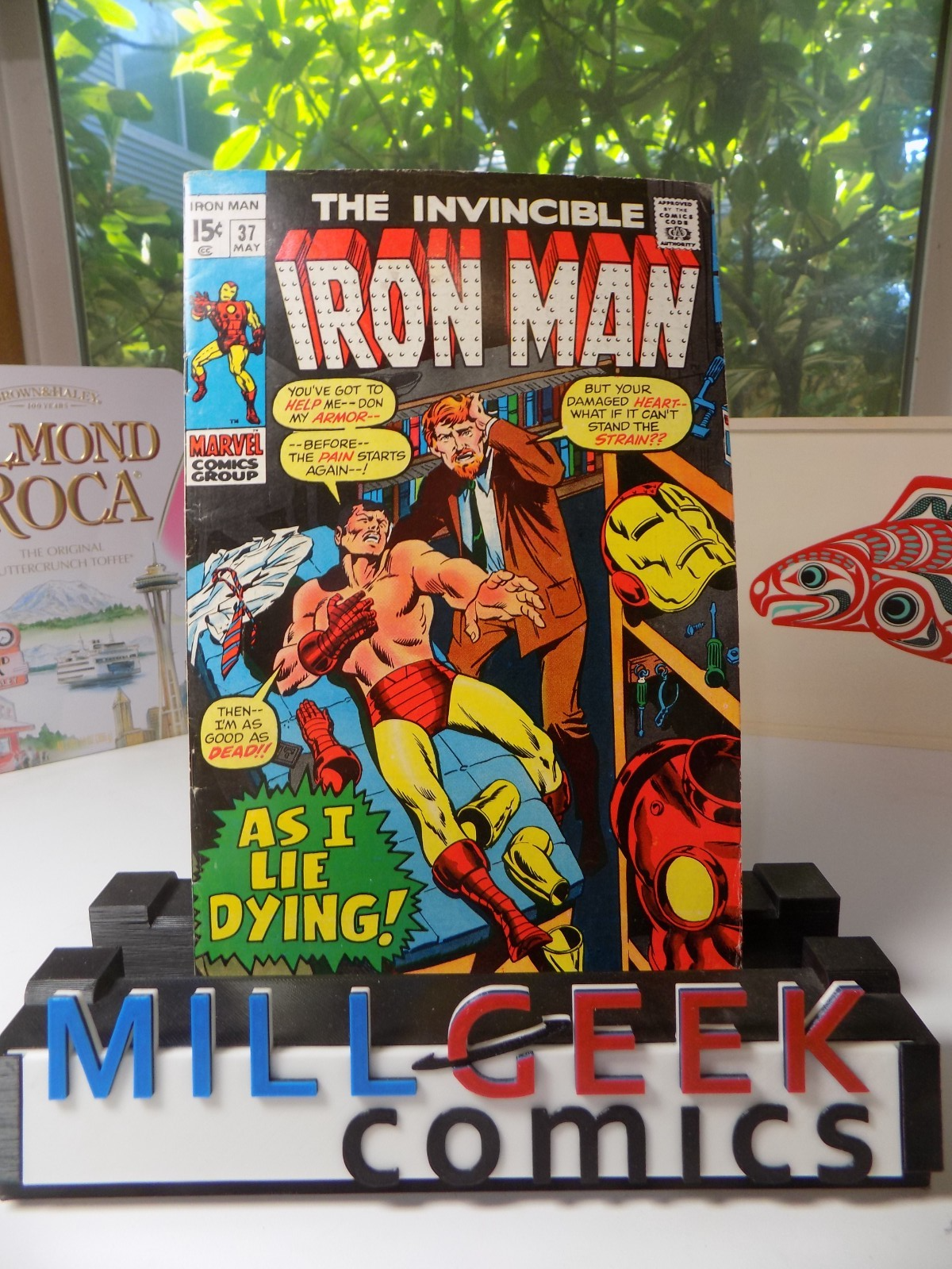 Iron Man #37 Marvel Comic May 1971 Fine/Very Fine