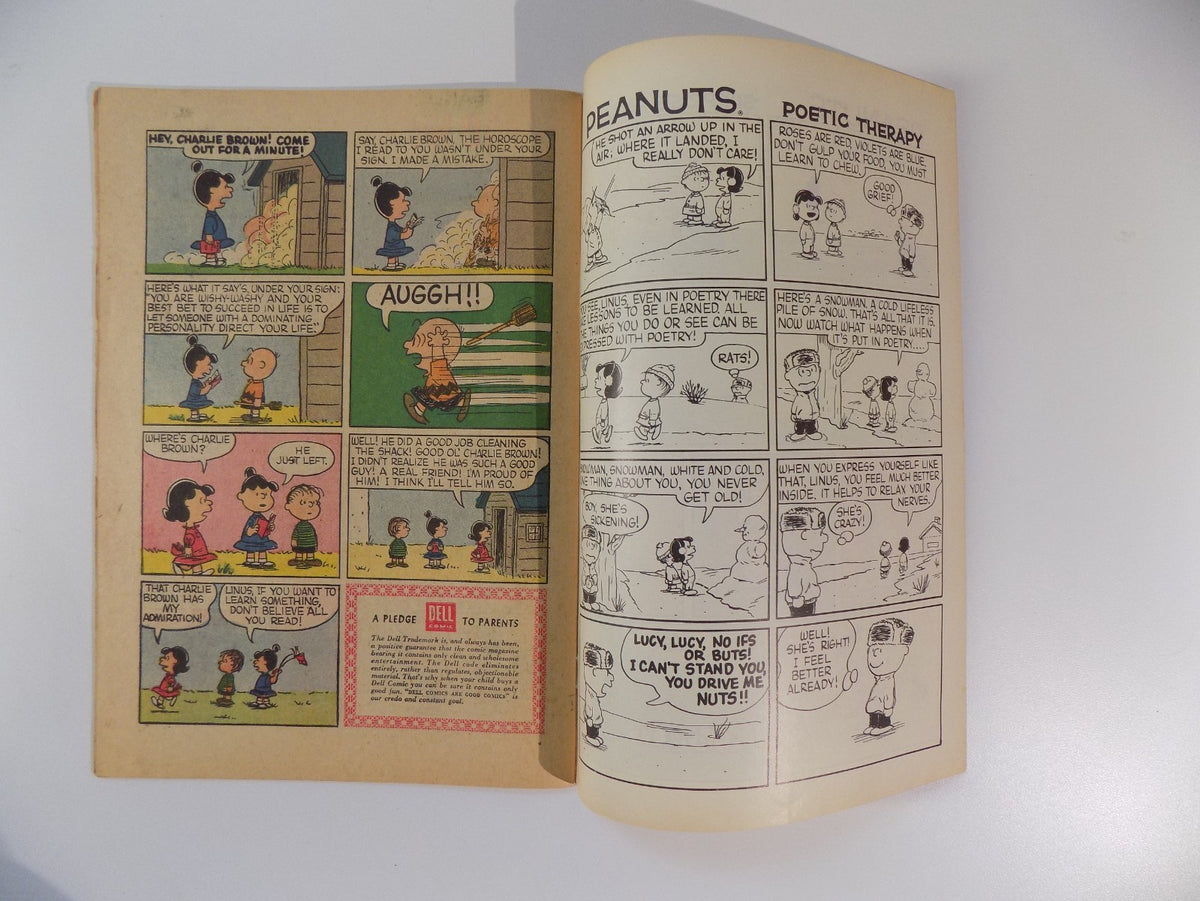Peanuts #6 Dell Comic August-October 1960 Fine+