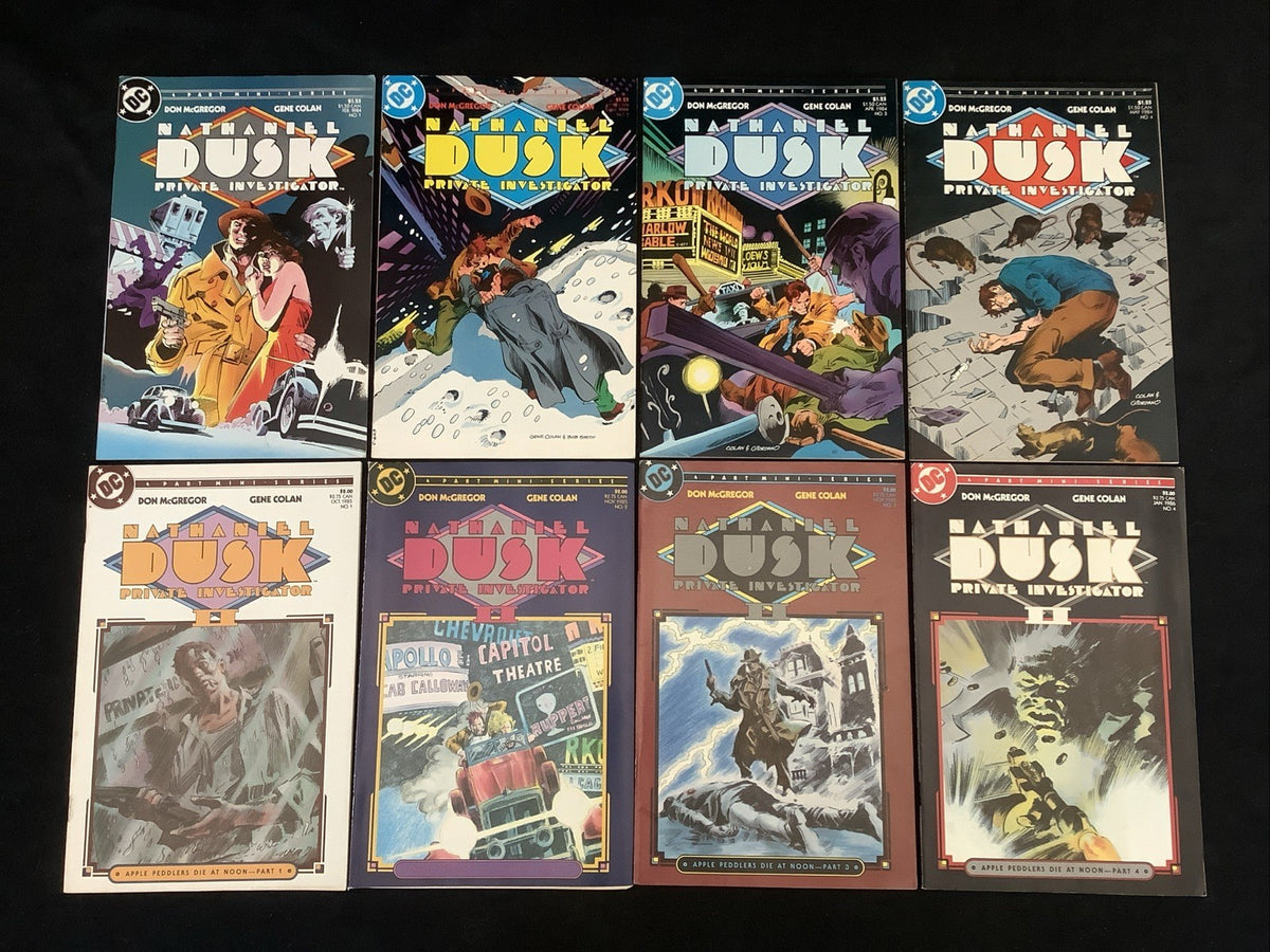 Nathaniel Dusk Comic Bundle: Complete Volumes 1 & 2, DC Comics, Don McGregor
