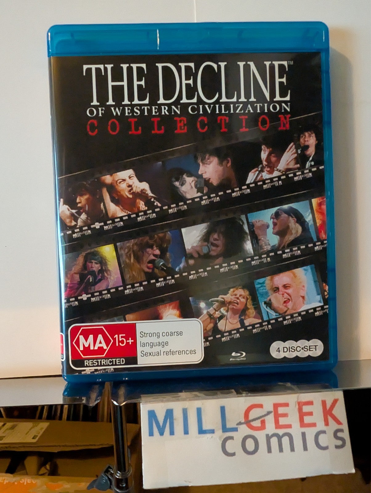 The Decline of Western Civilization Collection, REGION B (Blu-Ray) Like New -JD
