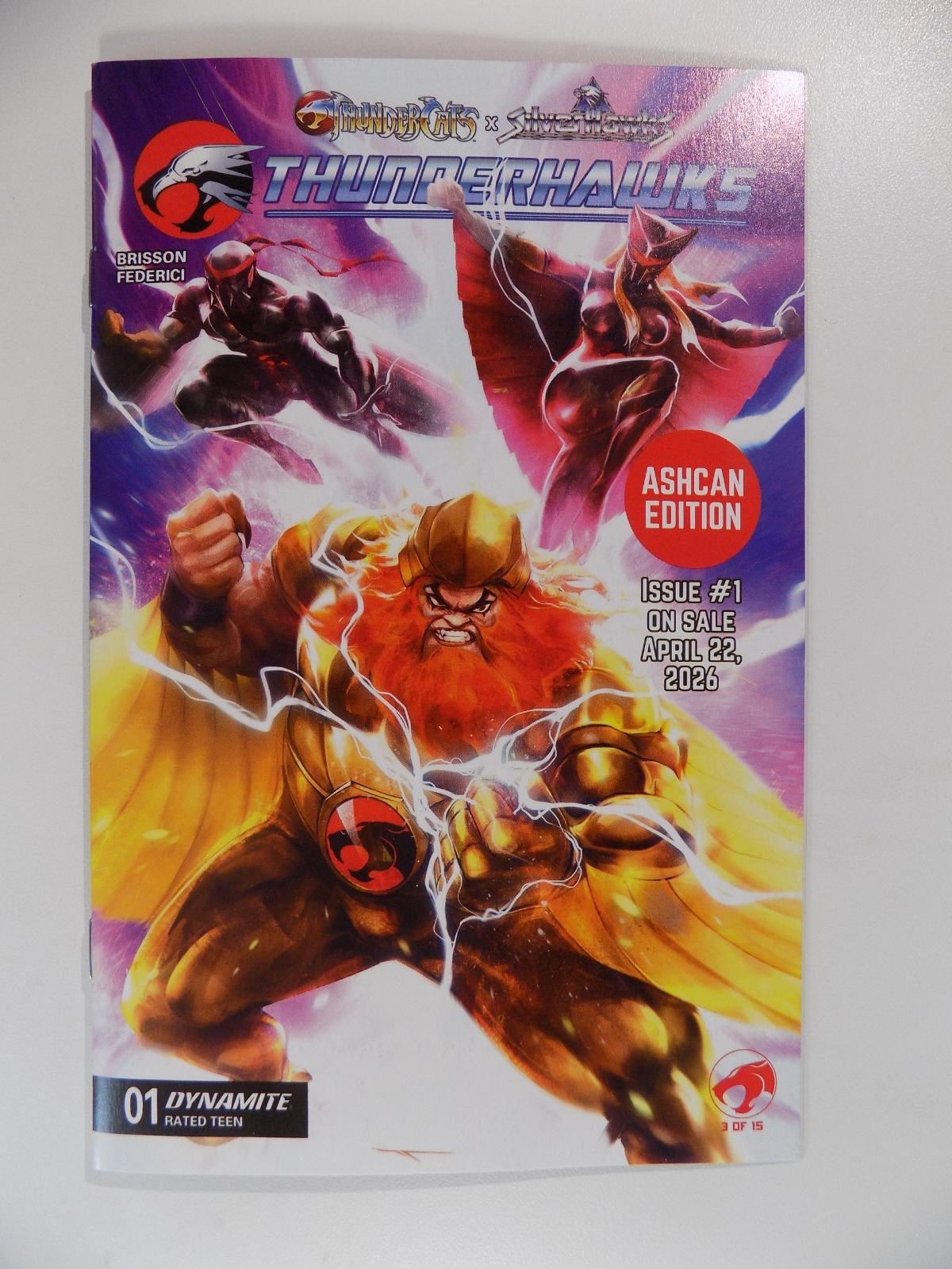 Thunderhawks #1 Dynamite Comic Ashcan Edition