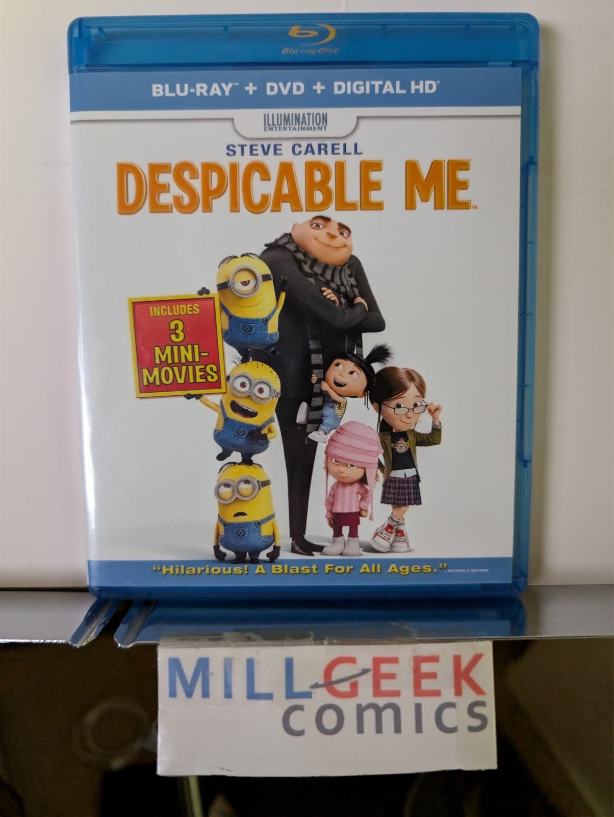 Despicable Me / Despicable Me 2, Two Movie Set (Blu-Ray) -JD