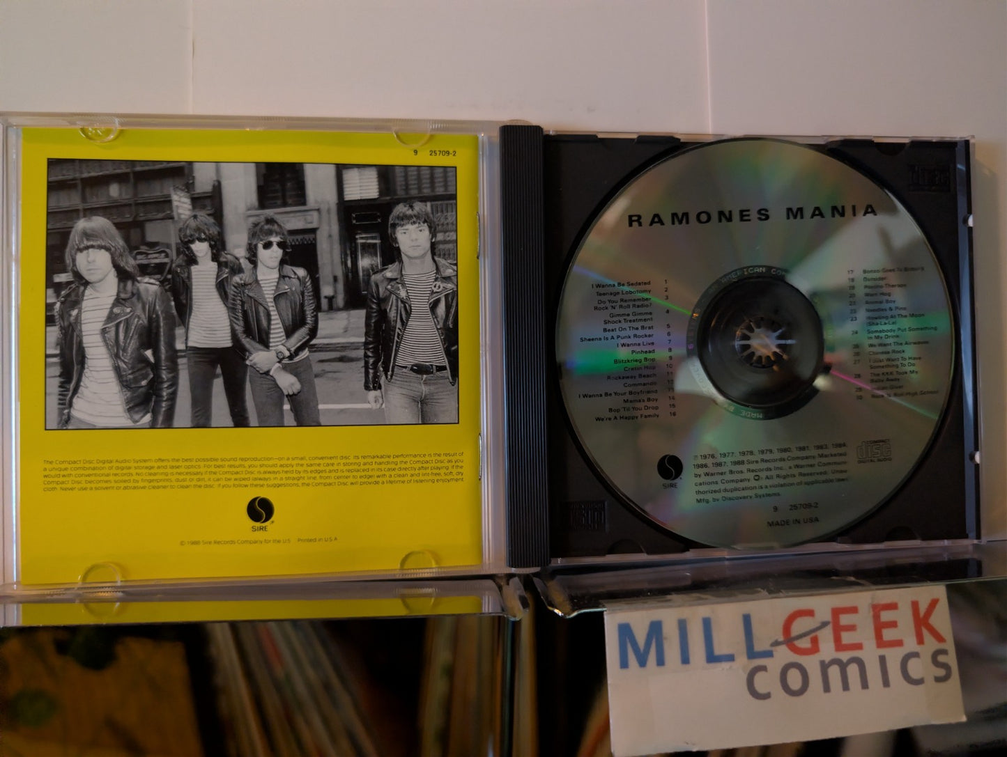 Ramones, 3 CD Lot (Halfway to Sanity, Mania, Acid Eaters) -JD