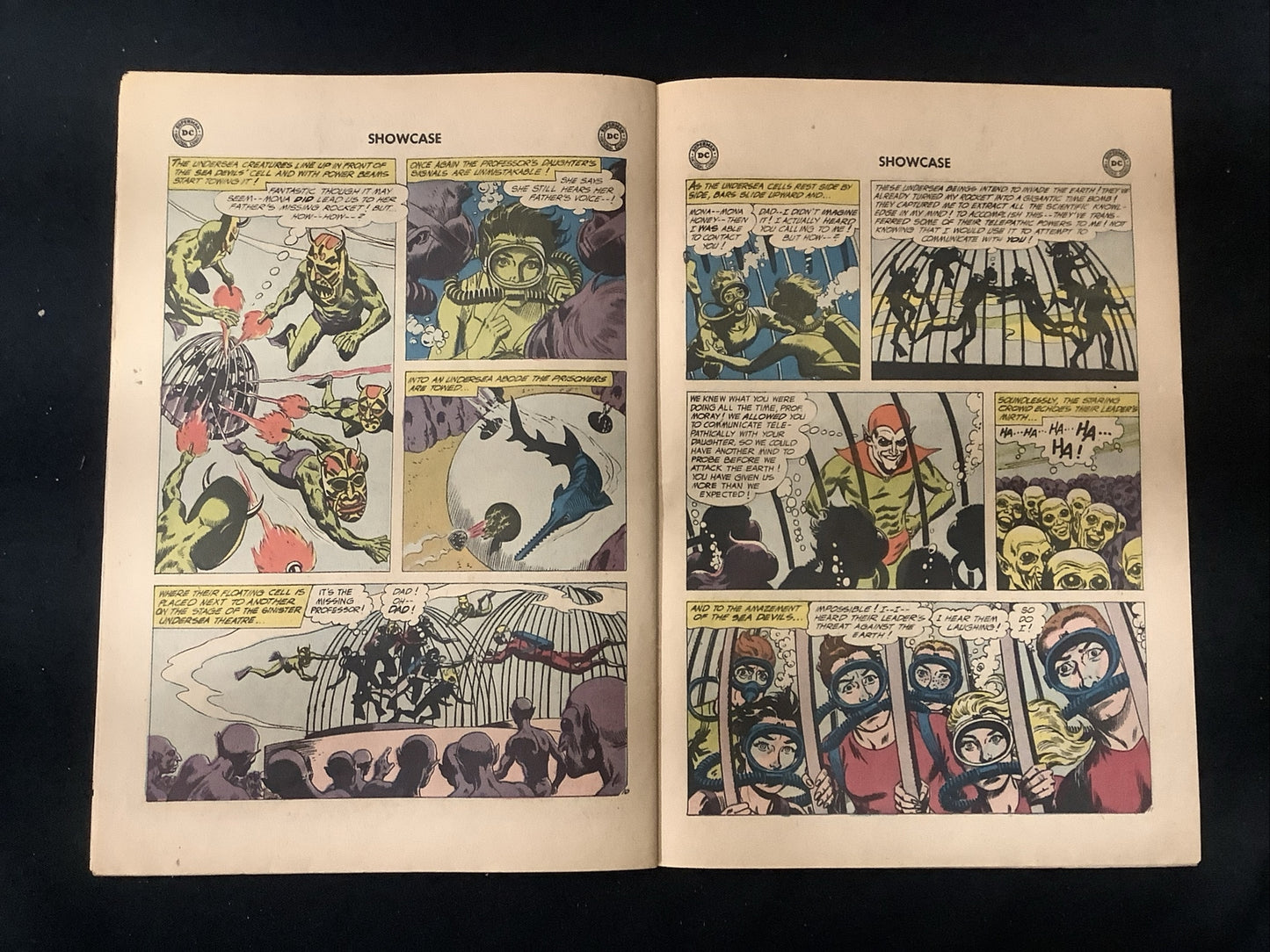 Showcase #28 (1960) G+ (2.5) 2nd App Sea Devils, Bob Kanigher/Russ Heath