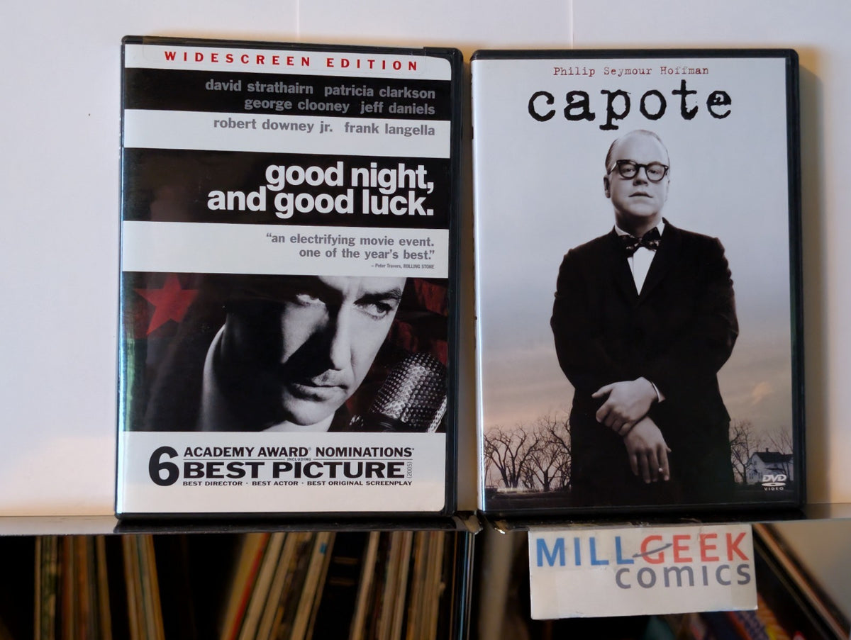 Good Night, and Good Luck / Capote, 2 Award Winning Films (DVD) -JD