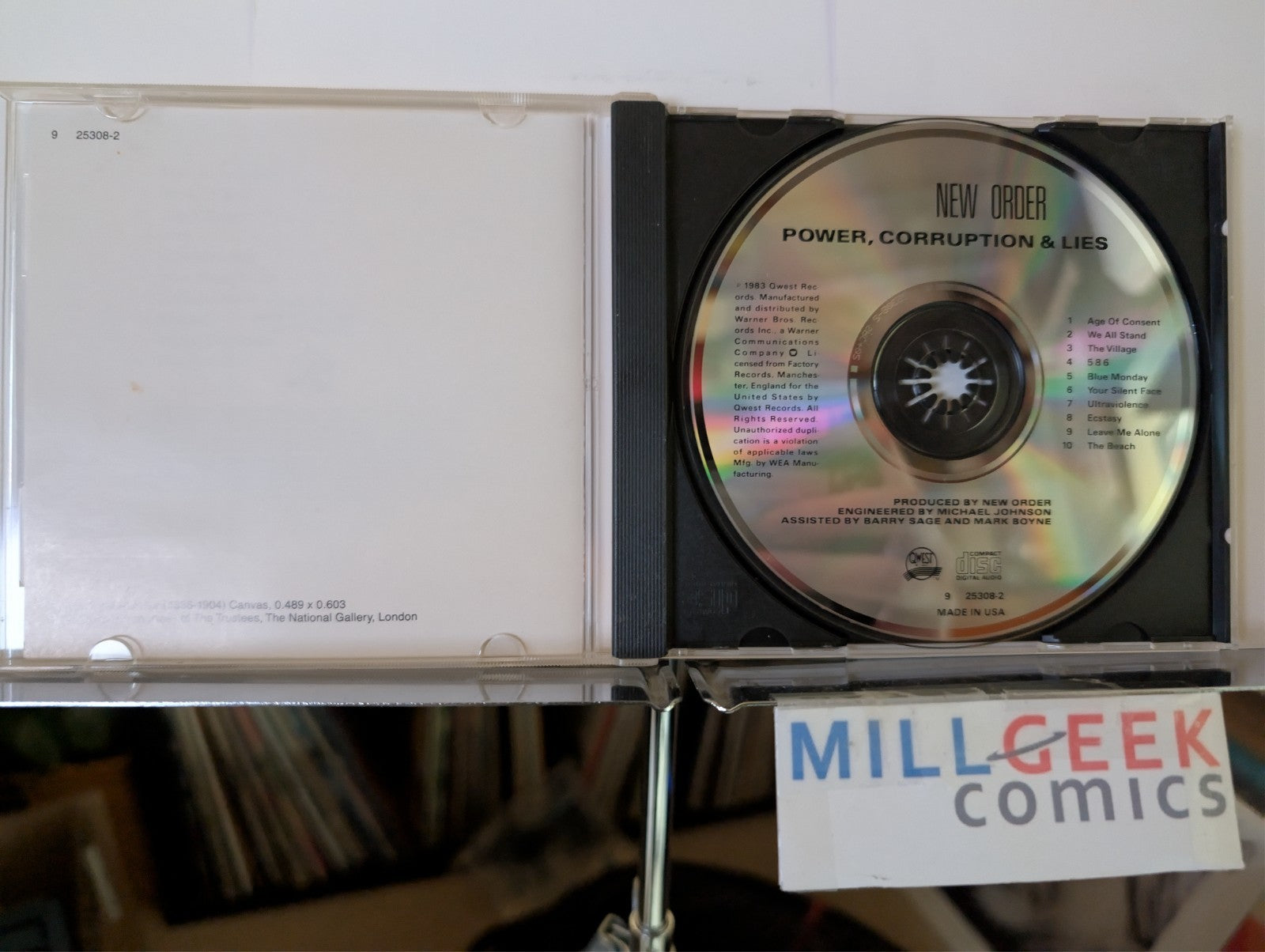 New Order 2 CD Lot (Power, Corruption & Lies - Low Life) -JD