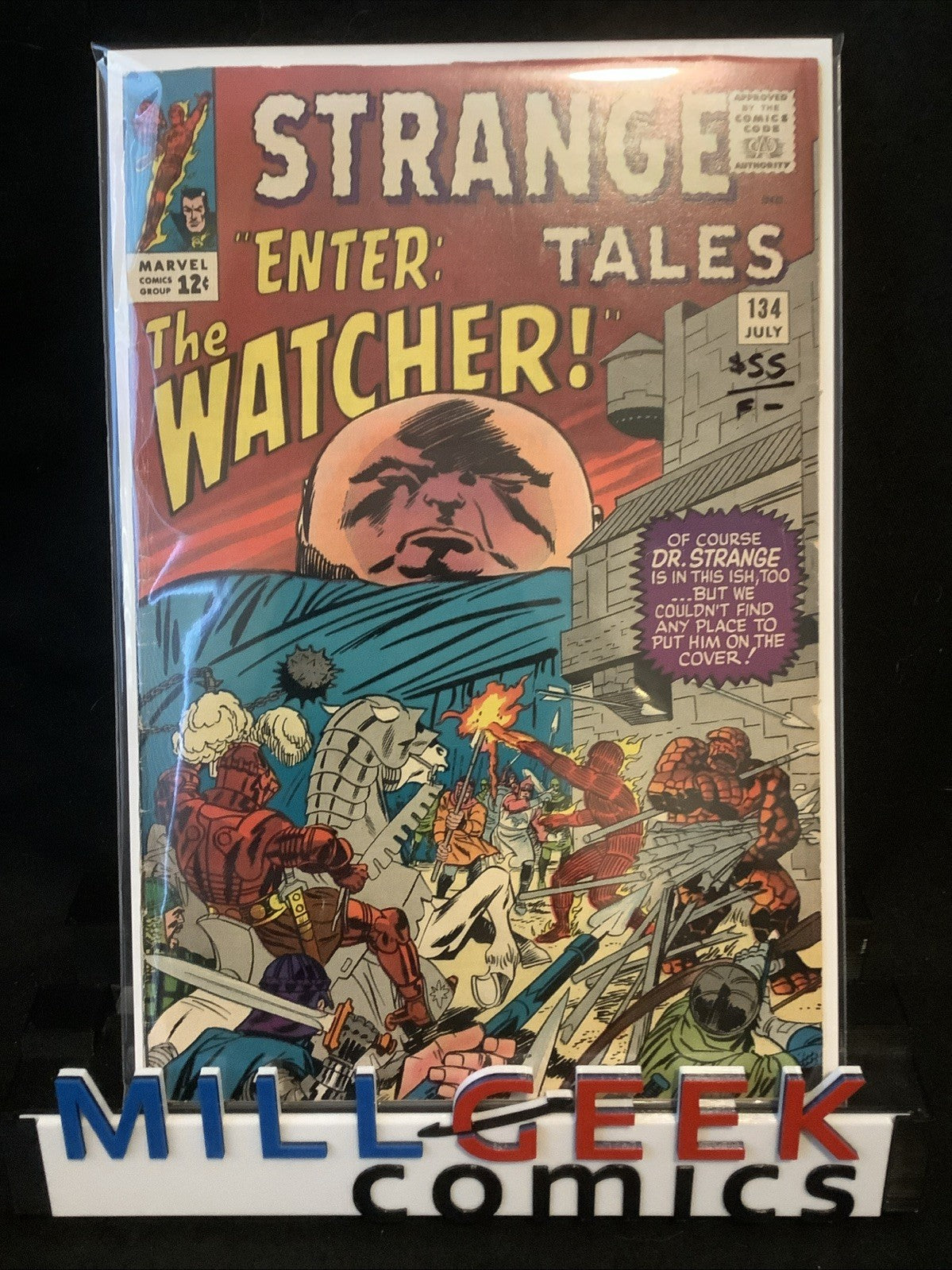 Strange Tales #134 (Marvel Comics July 1965) F- (5.5) Steve Ditko/Stan Lee