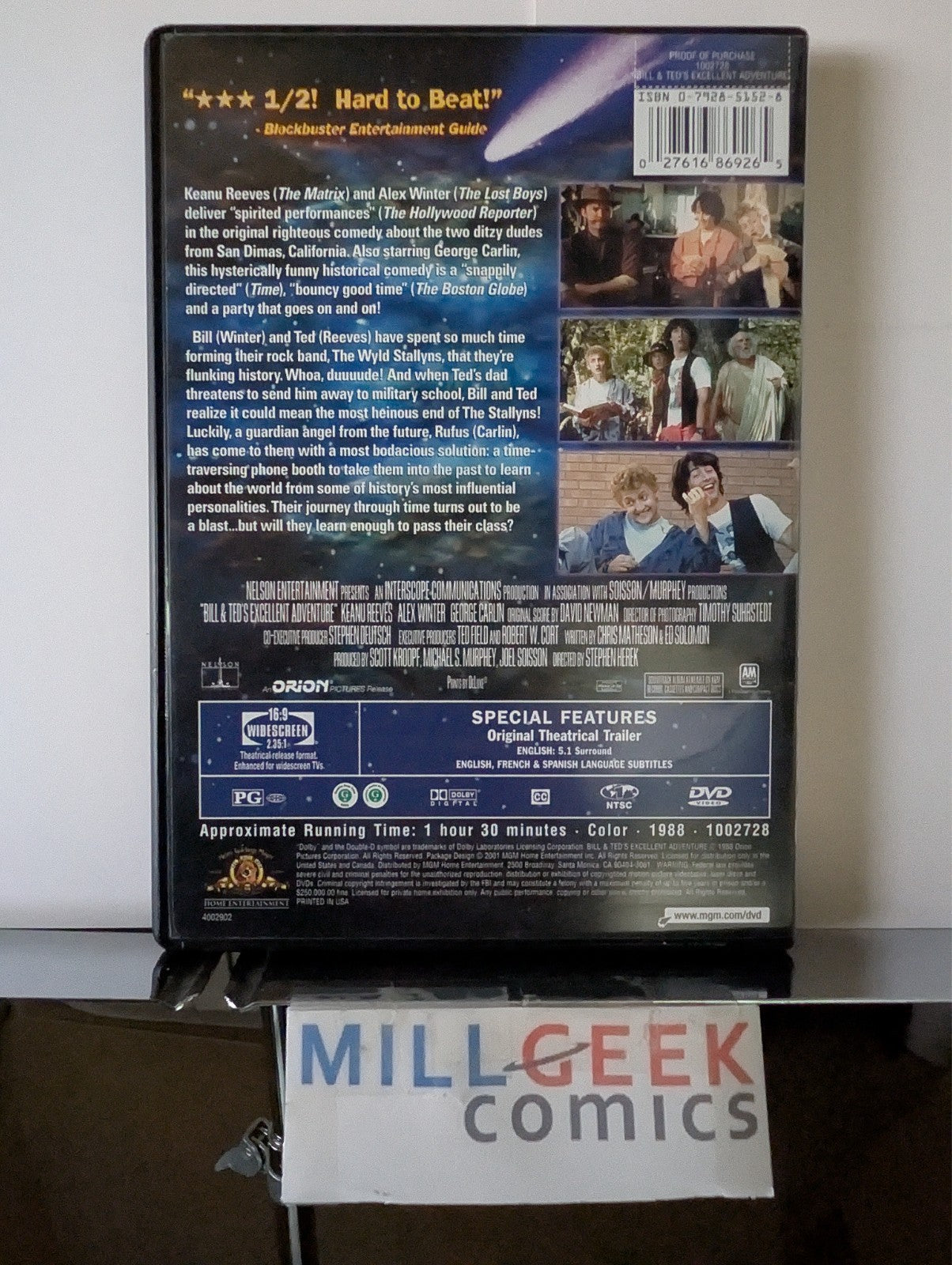 Weird Science / Bill & Ted's Excellent Adventure (DVD) Like New -JD