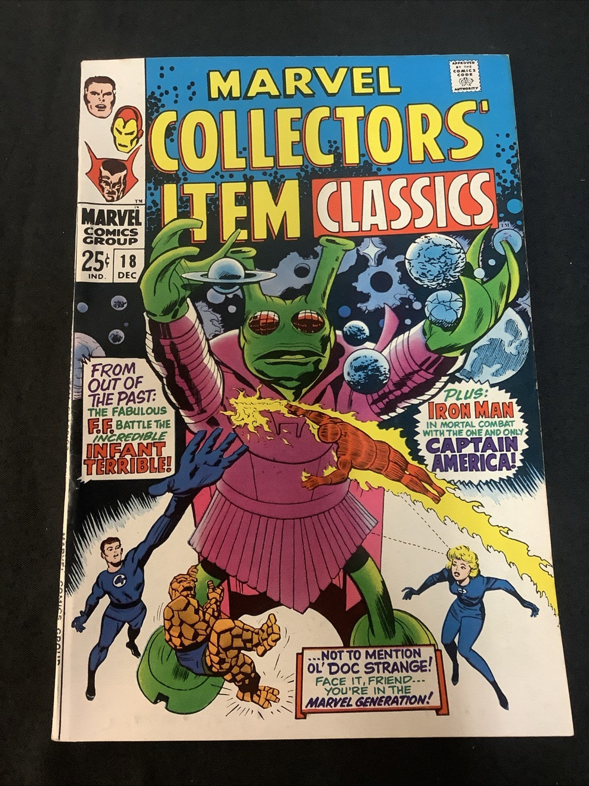 Marvel Collectors' Item Classics #18 (Marvel Comics December 1968) VF+ (8.5)