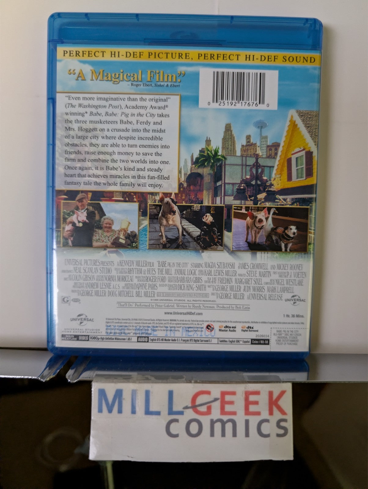 Miss Peregrine's Home For Peculiar Children / Babe, Pig in the City (Blu-Ray)-JD
