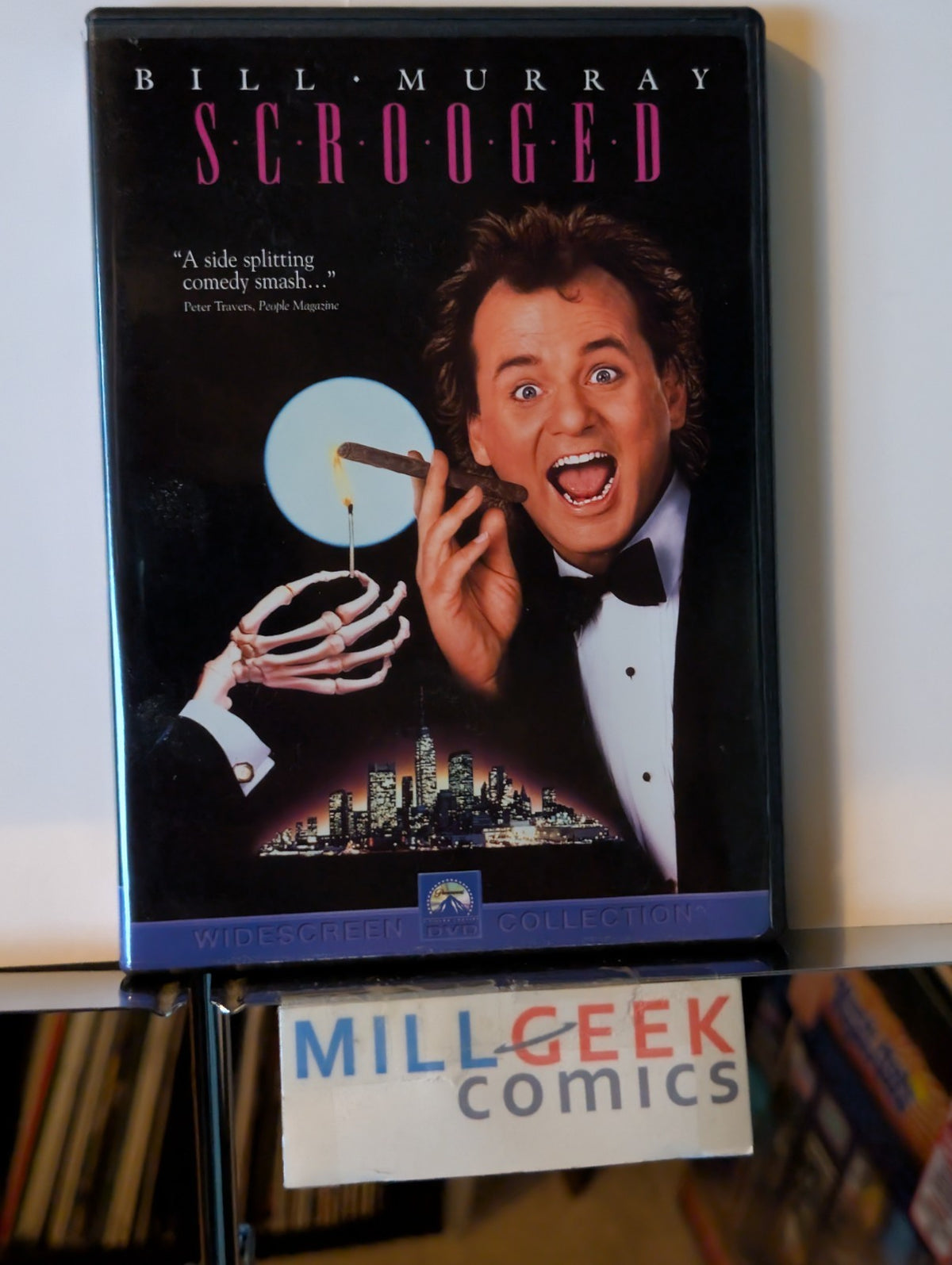 Scrooged / Night Shift, Bill Murray & Michael Keaton, 2 Comedy Movies (DVD) -JD