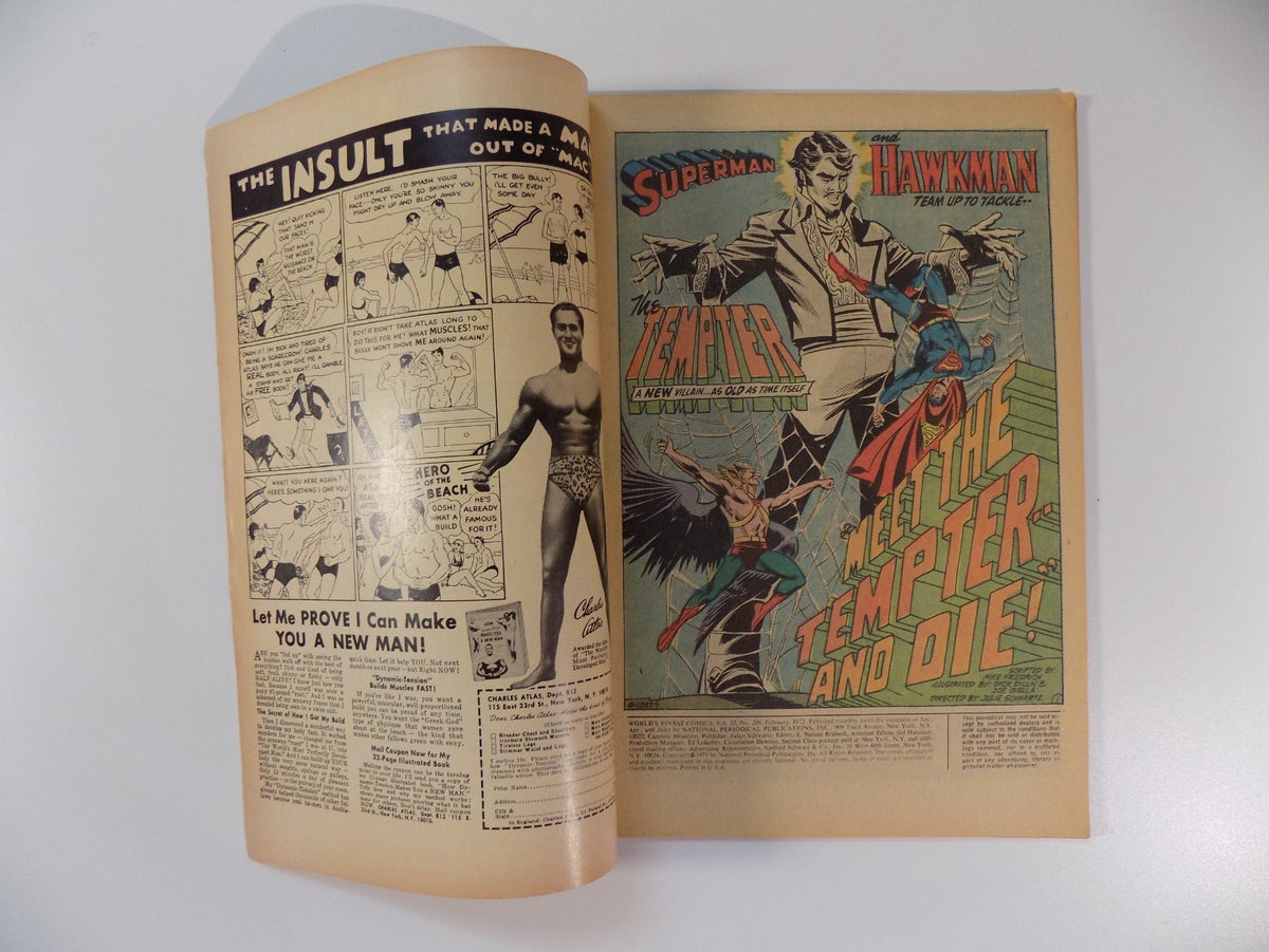 World's Finest #209 DC Comic February 1972 Very Fine