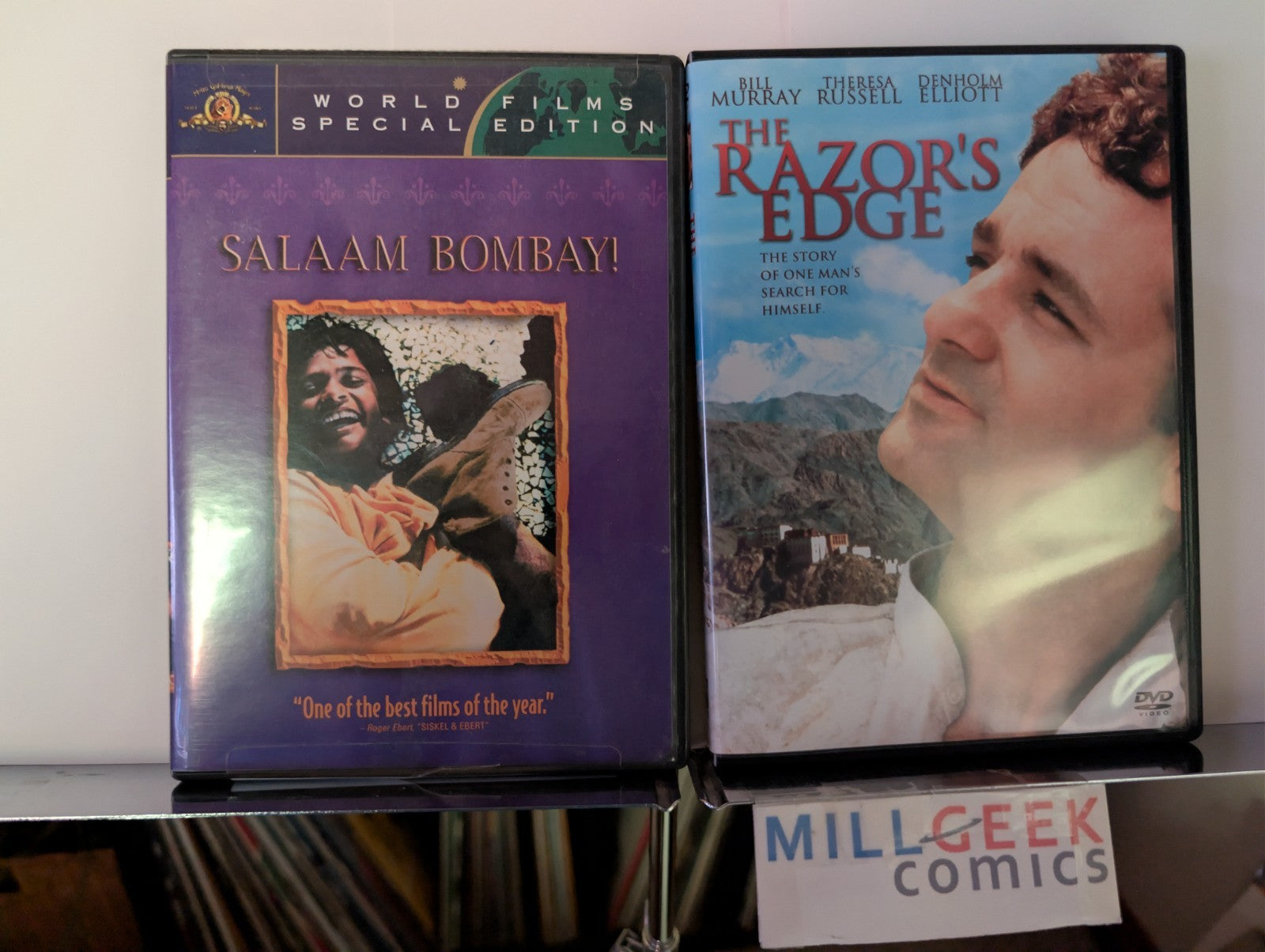 Salam Bombay! / The Razor's Edge, 2 Movie Lot (DVD) -JD