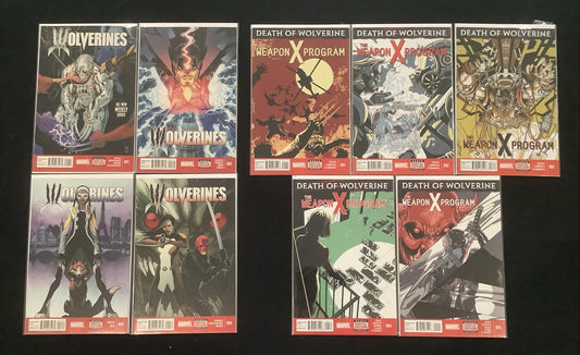 Death of Wolverine Tie-in Bundle: Wolverines #1-4 & Weapon X Program #1-5