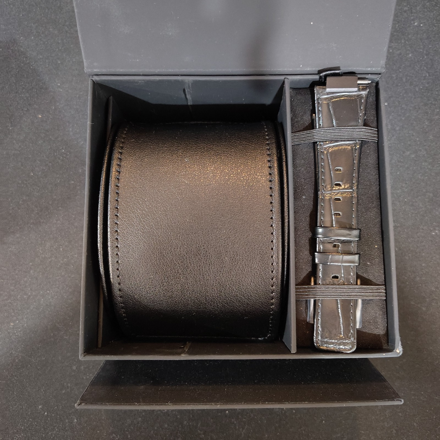 Phantasos Triclops 42mm Wandering Hour Automatic Watch - Nightwalker Black+Xtras