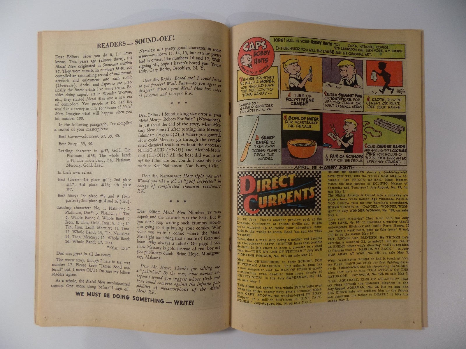 Metal Men #20 DC Comic July 1966 Fine/Very Fine