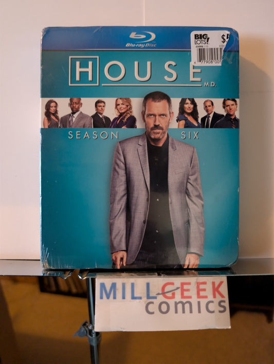 House M.D., Season Six (Blu-Ray) Brand New -JD