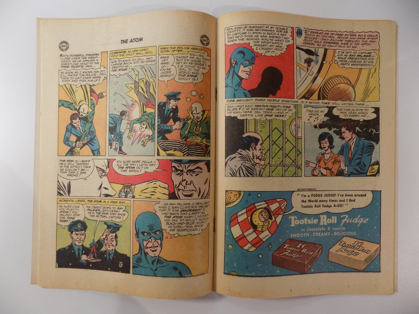 Atom #3 DC Comic November 1962 Fine+