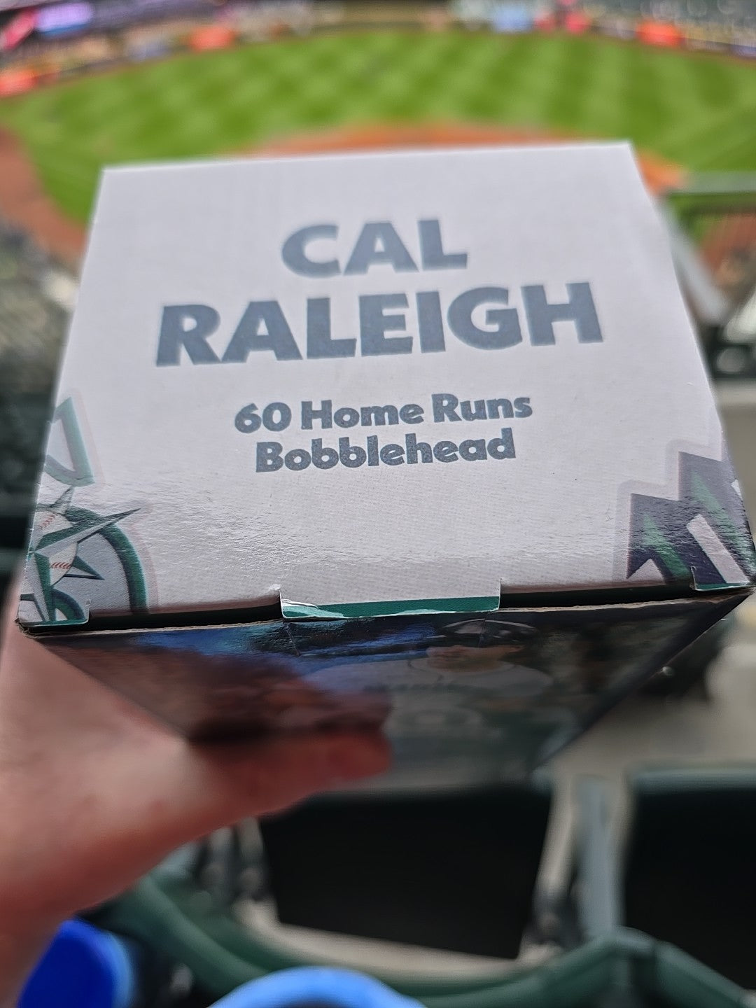 Cal Raleigh "60 Home Run" Seattle Mariners Bobblehead SGA 3/28/26 - In Hand! 