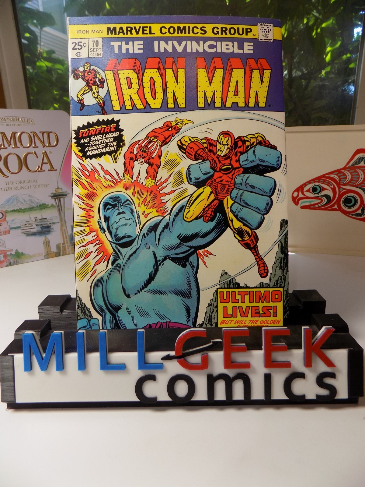 Iron Man #70 Marvel Comic September 1974 Very Fine-