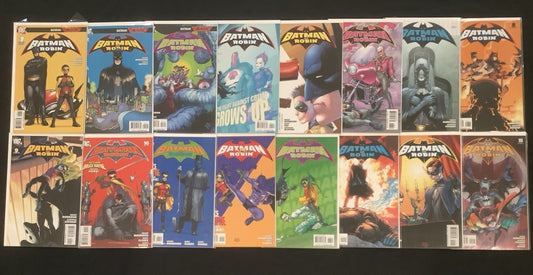 Batman and Robin #1-16 Comic Lot, DC Comics, Grant Morrison, 1st Professor Pyg
