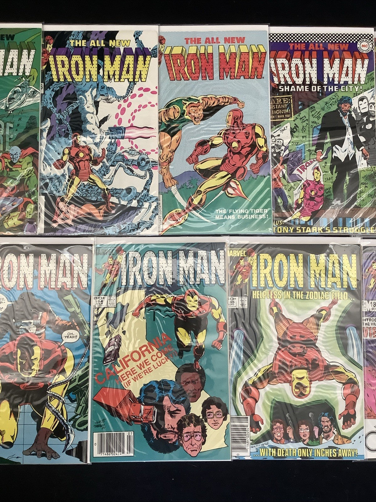 Iron Man #157-186 Comic Lot, Marvel, 1st App Rhodey As Iron Man, Obadiah Stane