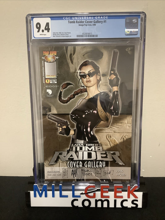 Tomb Raider Cover Gallery #1 (2006) CGC Graded 9.4, White Pages, Adam Hughes