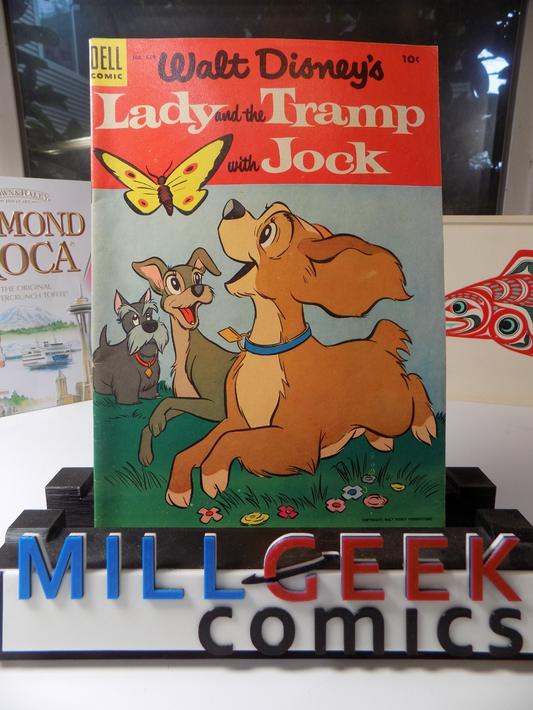Lady and the Tramp (Walt Disney's) Four Color #629 Dell Comic Very Fine-