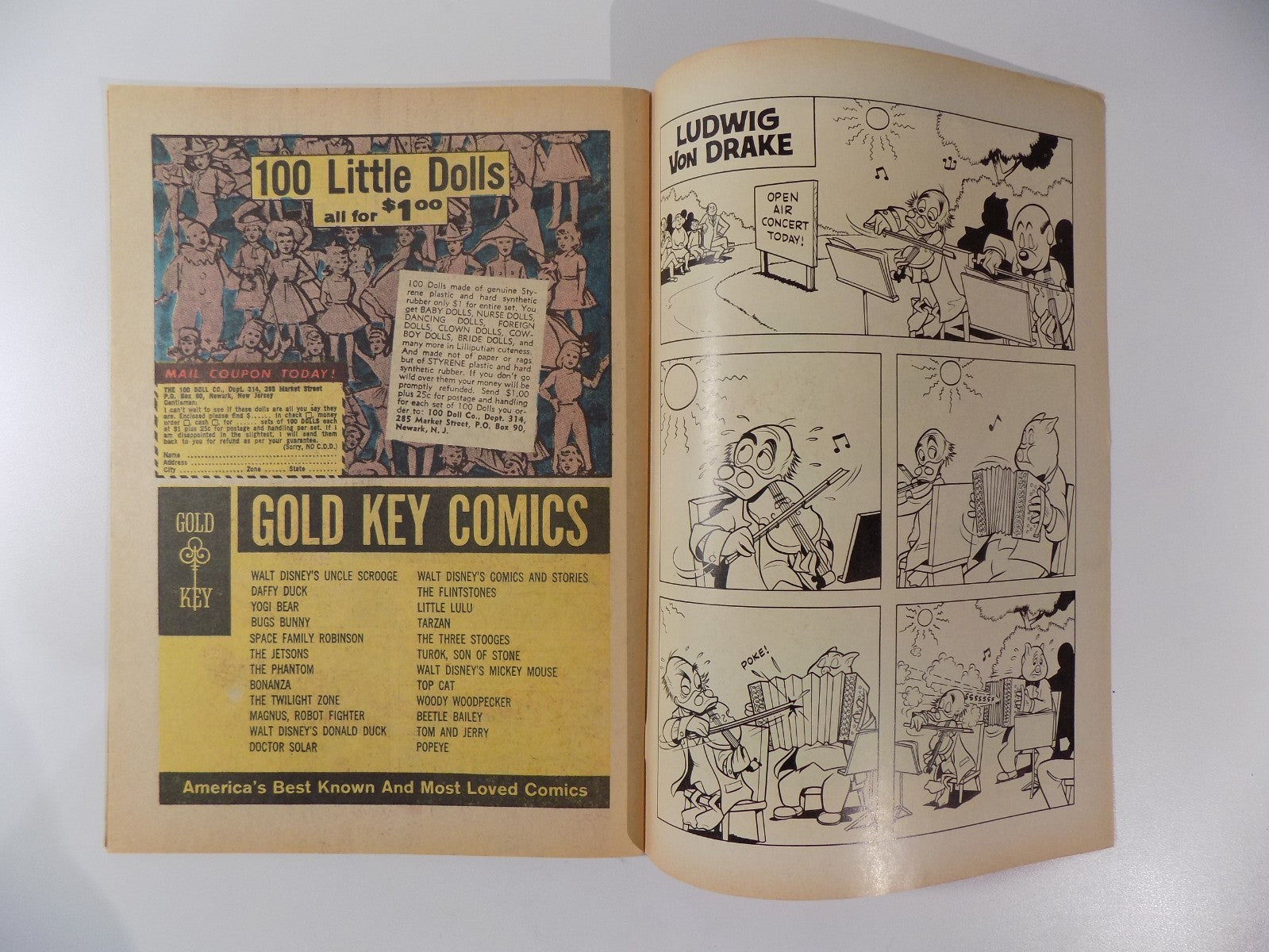 Walt Disney's Donald Duck #102 Gold Key Comic July 1965 Very Fine+