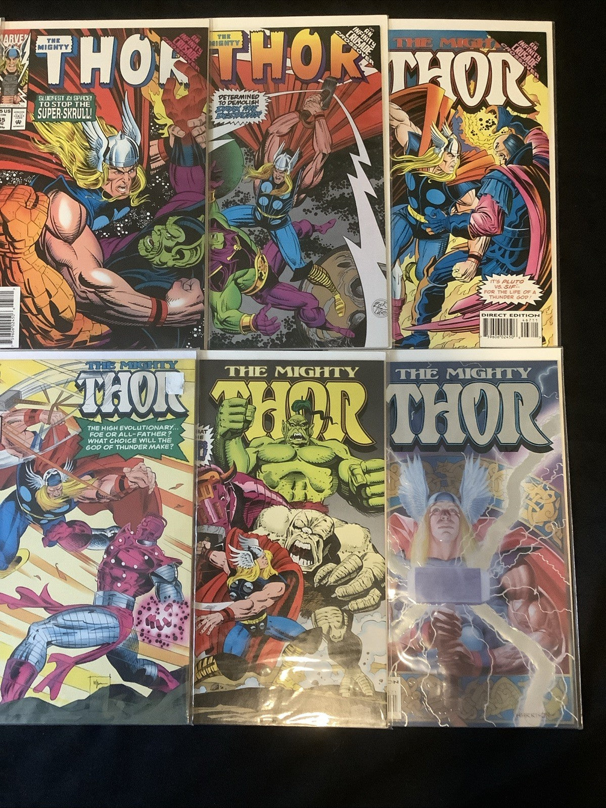 Thor #460-475 Comic Lot,  Marvel Comics, Marz/Starlin/Zick, Debut Godpack Armor