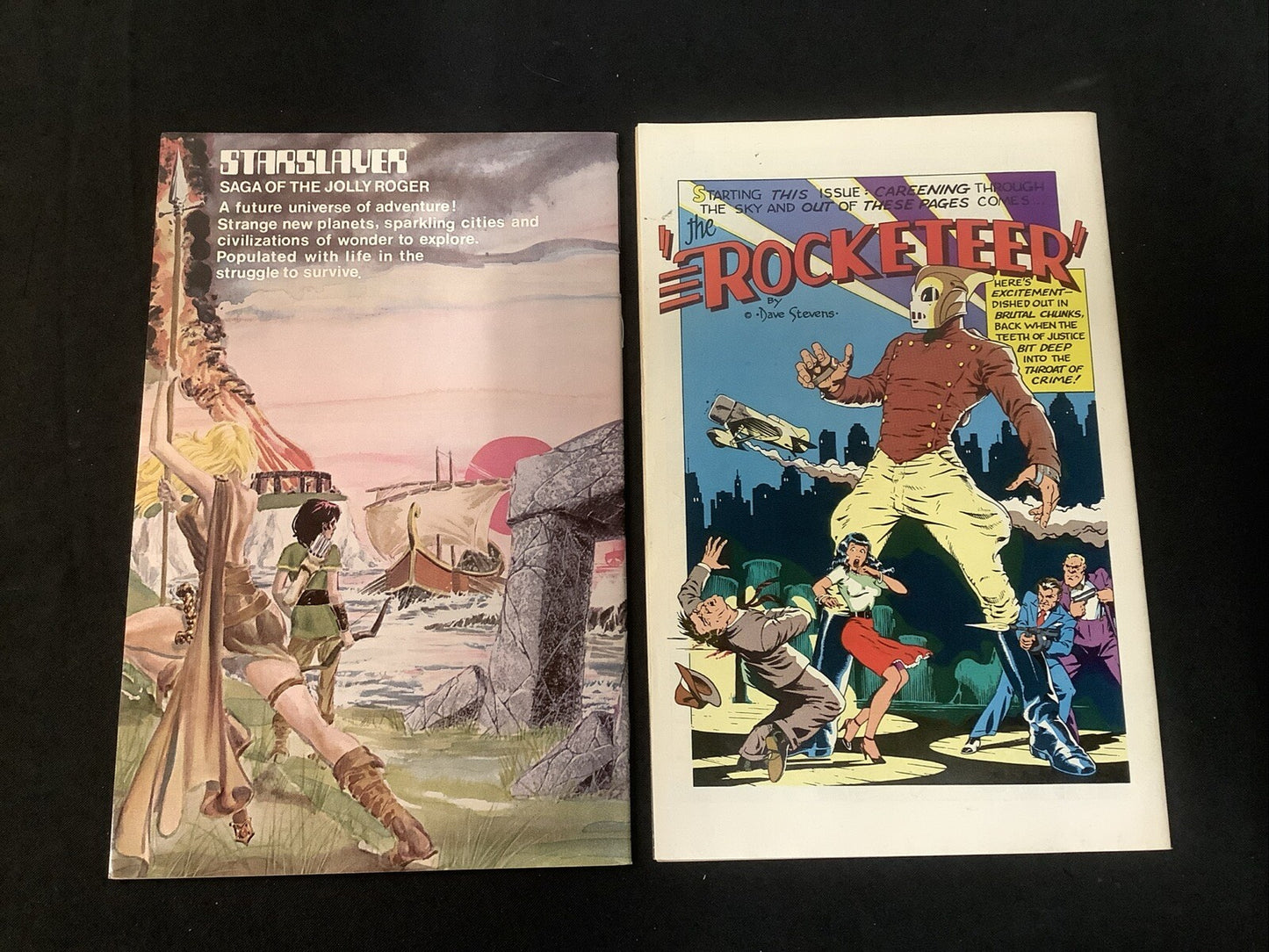 Starslayer #1-16 Comic Lot, 1st App/Origin Rocketeer, Mike Grell, Dave Stevens
