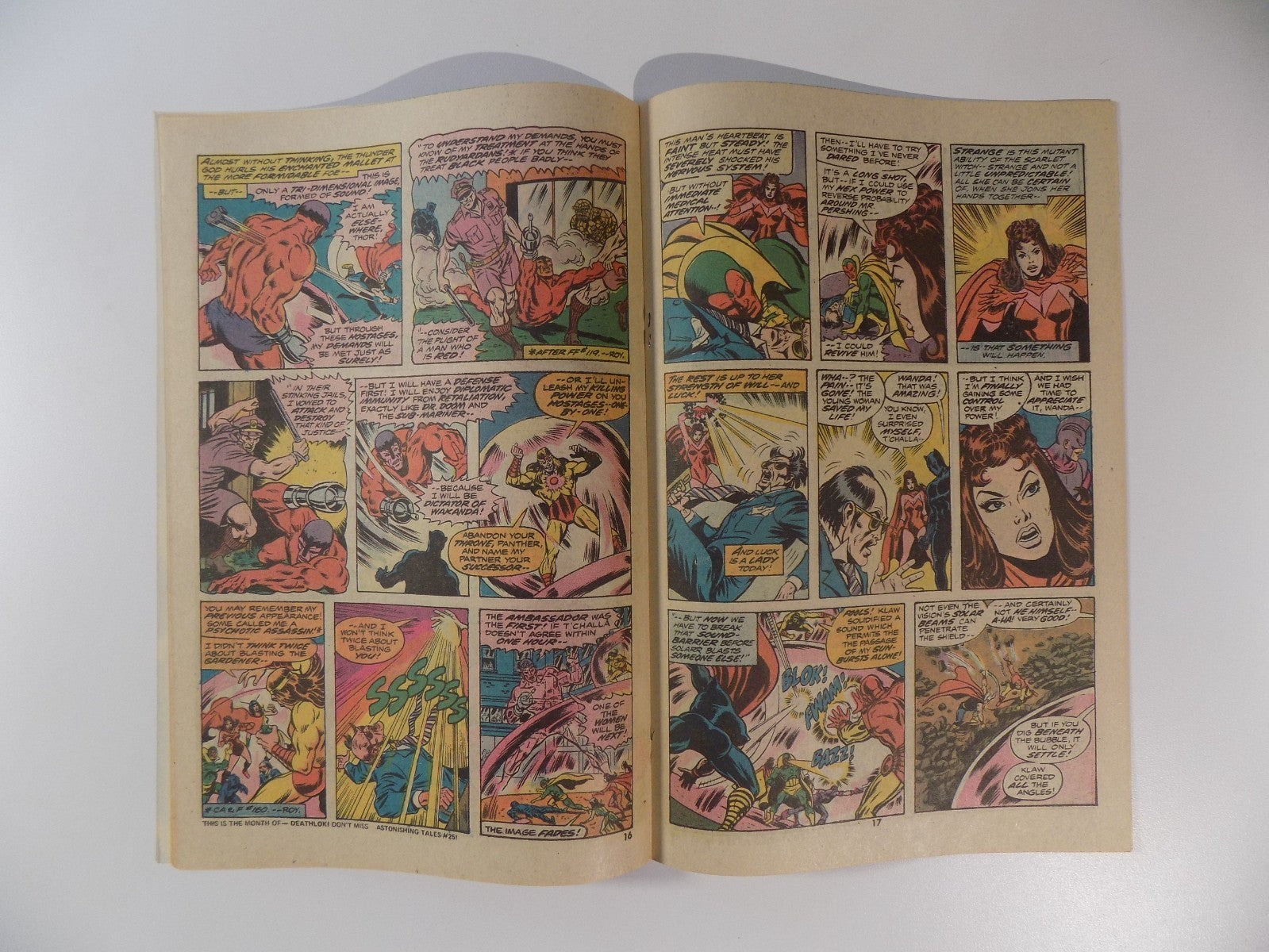 Avengers #126 Marvel Comic August 1974 Fine/Very Fine