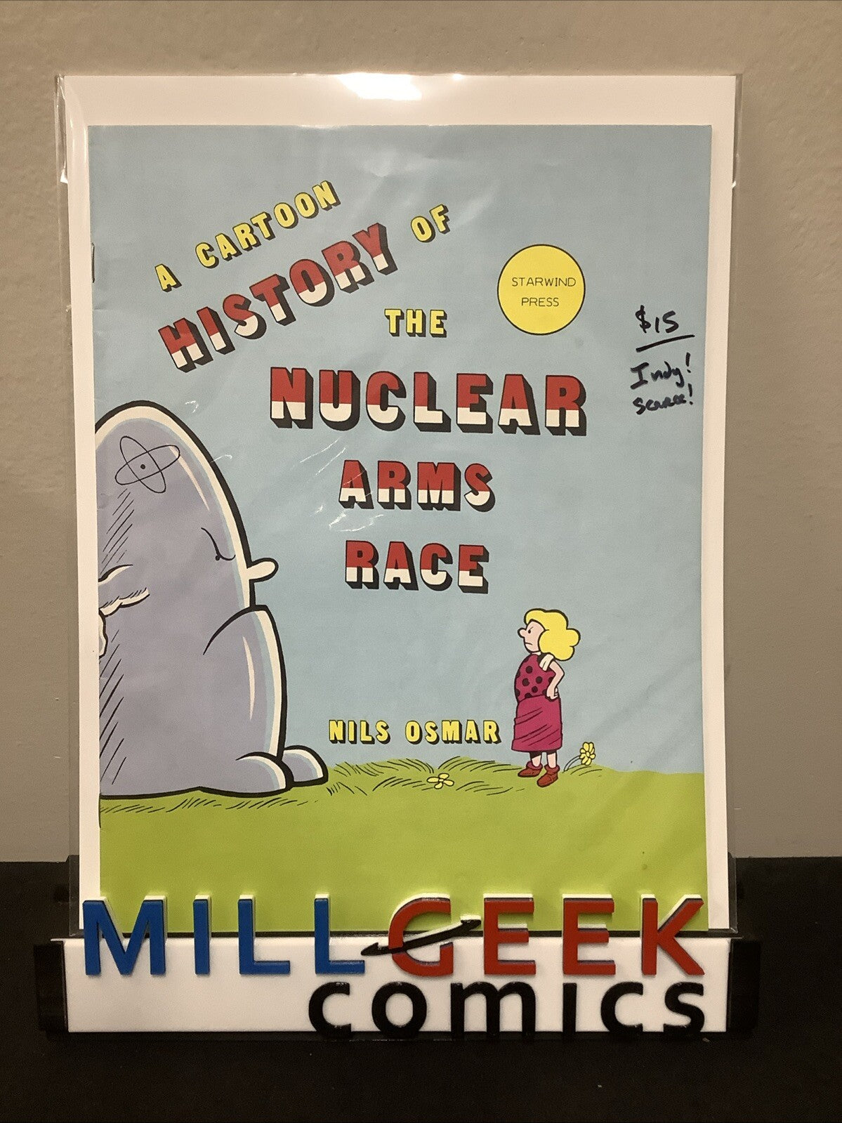 Cartoon History Of The Nuclear Arms Race, Nils Osmar, Starwind Press, Scarce!