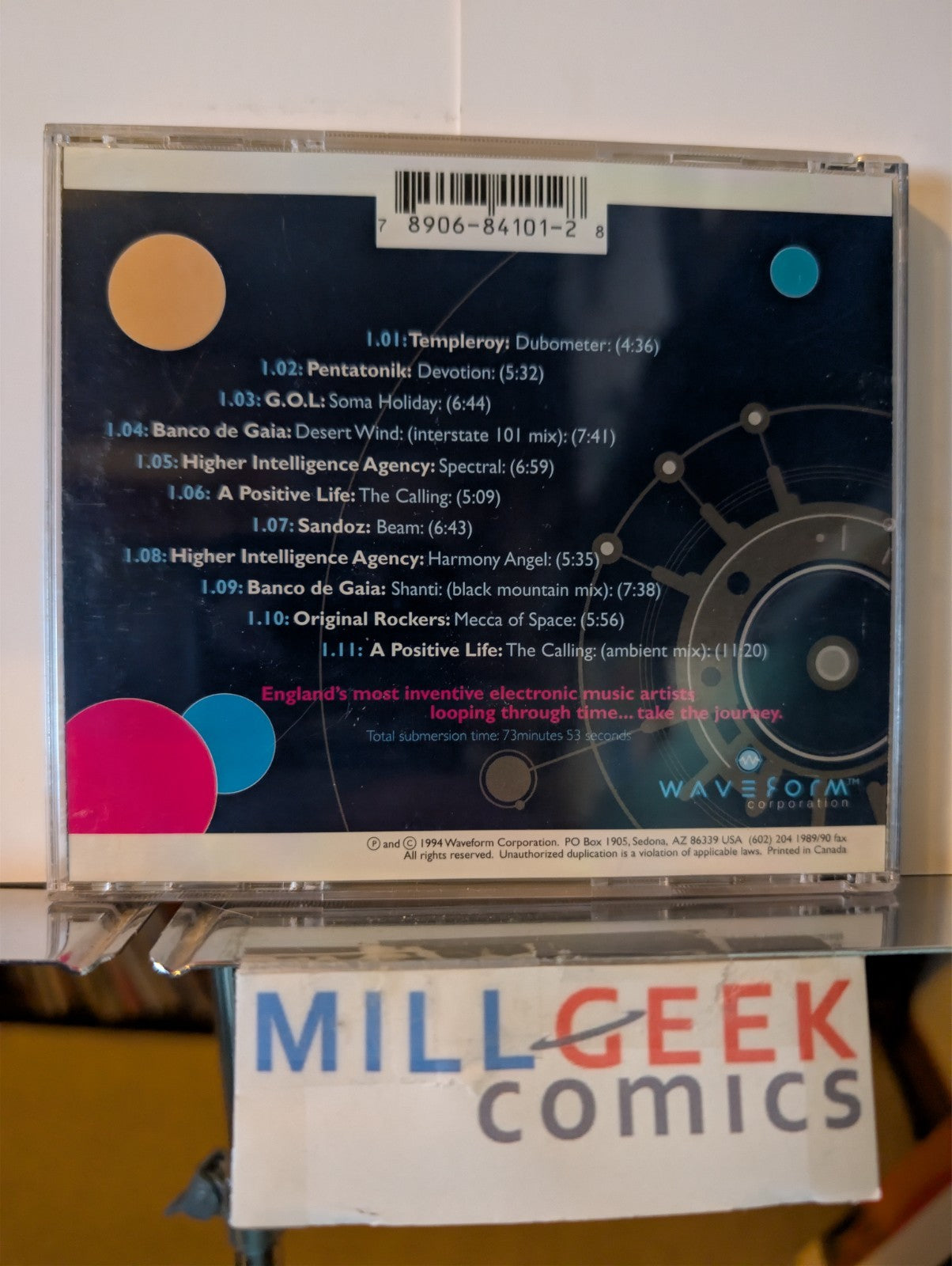 Electronic Ambient Music 3 CD Lot (One A.D., Natural States, Tomita Live) -JD