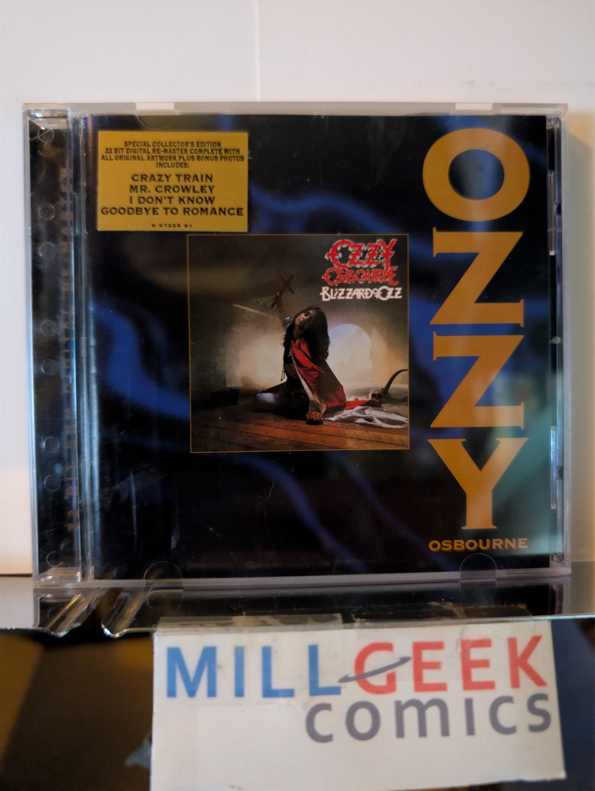 Ozzy Osbourne 2 CD Lot (Blizzard of Ozz, Black Sabbath Master of Reality) -JD
