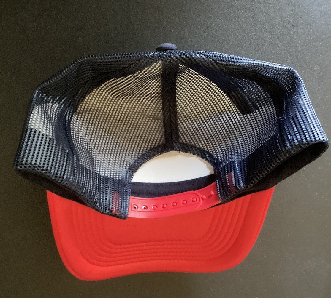 2025 Seattle Mariners SGA 7/4 Cap 4th of July Celebration Patriotic Trucker Hat