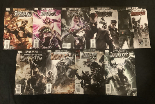 Thunderbolts #132-140 Comic Lot, Marvel Comics, Diggle/Remender/Parker