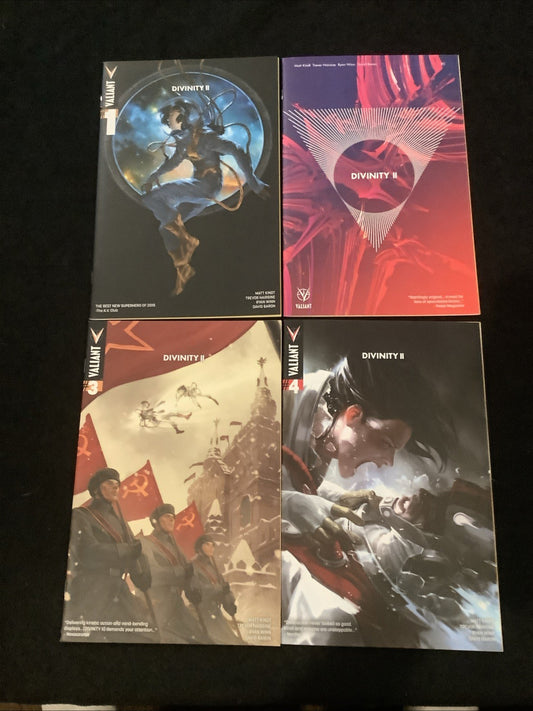 Divinity II #1-4 Complete Comic Set, Valiant Entertainment, Kindt/Hairsine