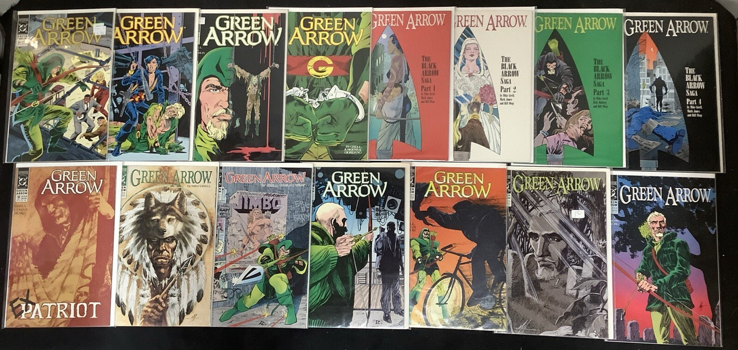 Green Arrow (Vol.2) #1-137 Complete Comic Series, Mike Grell/Ed Hannigan, DS