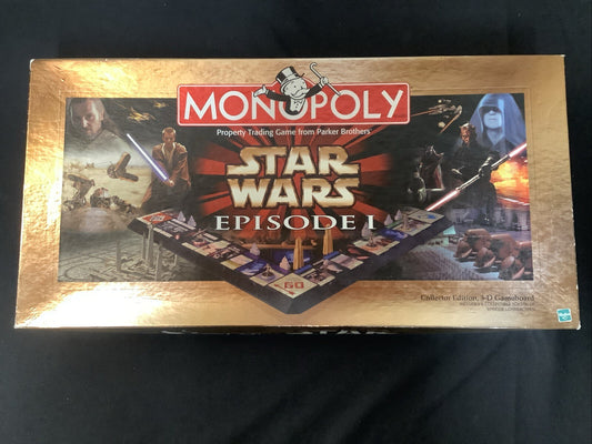 Star Wars Monopoly Episode 1 Edition  1999 by Parker Brothers, Complete