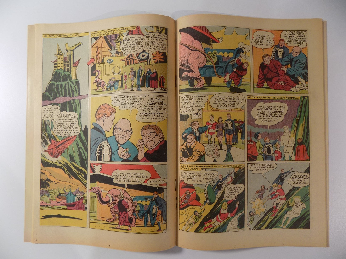 Adventure Comics #343 DC Comic April 1966 Good+