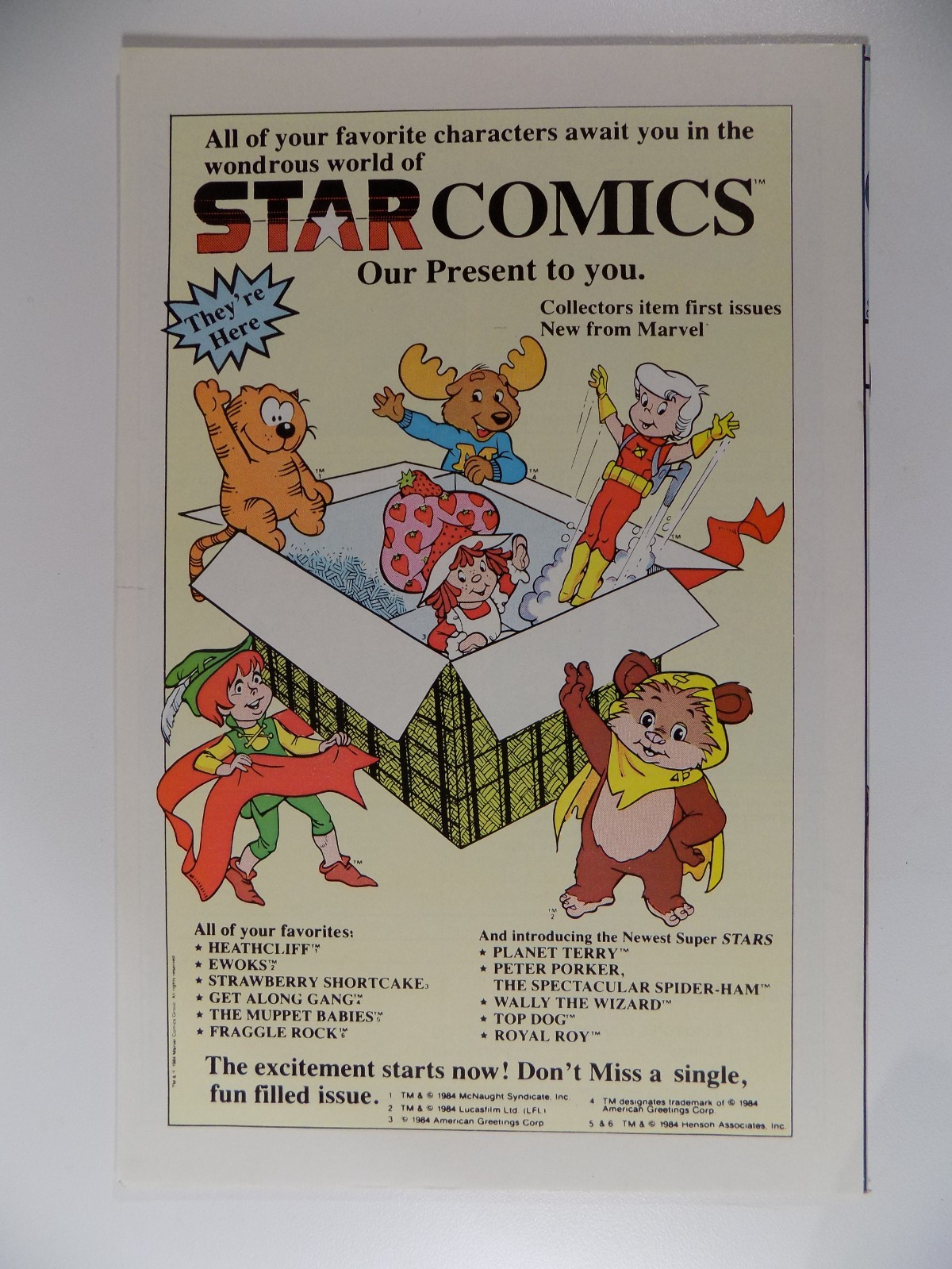 Web of Spider-Man #1 April 1984 Newsstand Very Fine/Near Mint