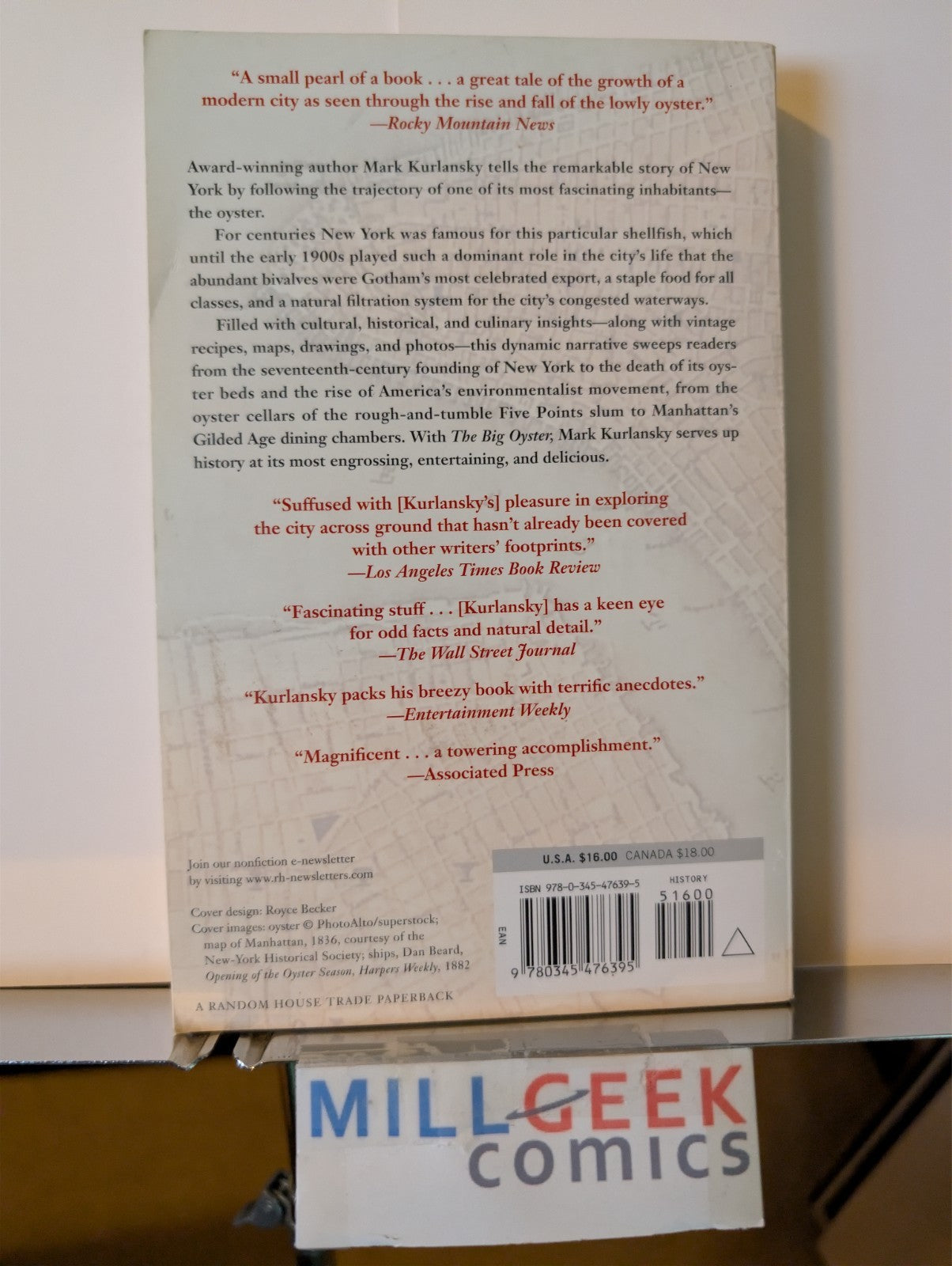 Pendulum / The Big Oyster, Aczel & Kurlansky, Like New -JD