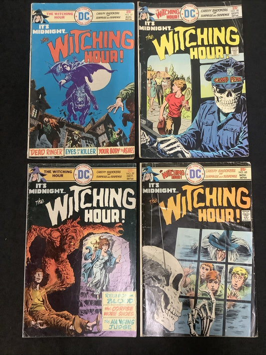 The Witching Hour #57-60 Comic Lot, DC Comics, Reader Copies, Nick Cardy