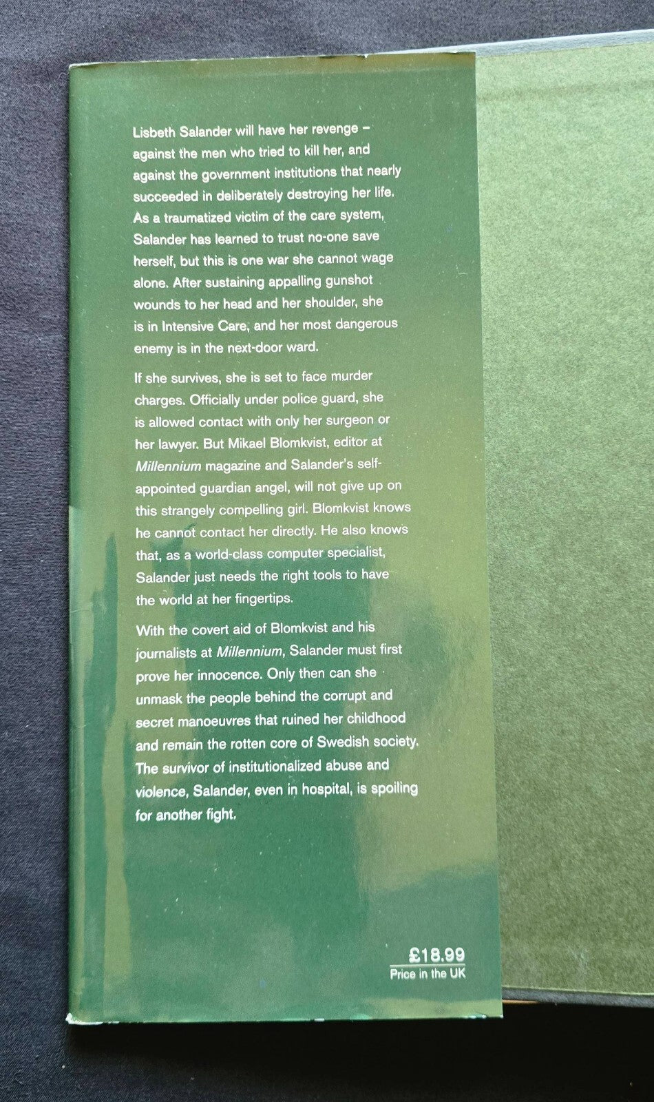 The Girl Who Kicked the Hornets' Nest by Stieg Larsson (1st UK ED 2009) JD