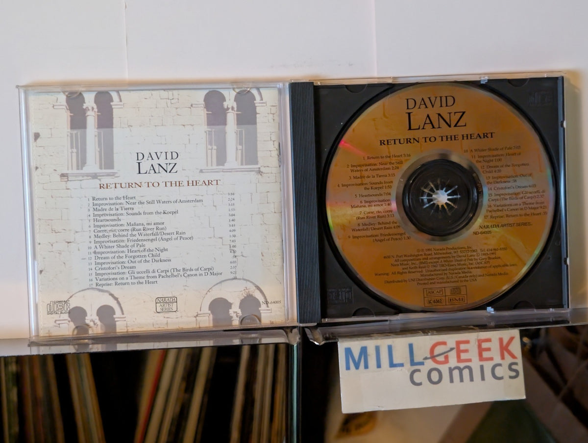 David Lanz - Return to the Heart / Live Your Life with Verve Demo CD (CD) -JD